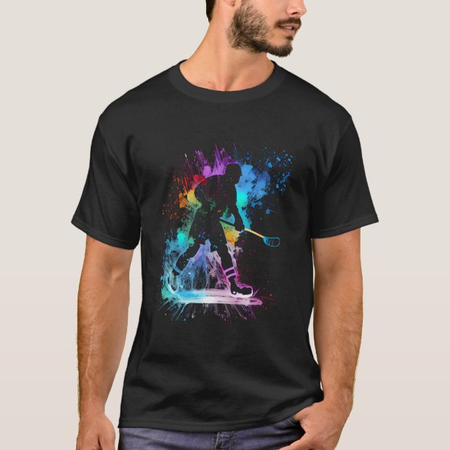 Ice Hockey T Shirt (Framsida)