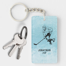 Ice Hockey Team Player Monogram