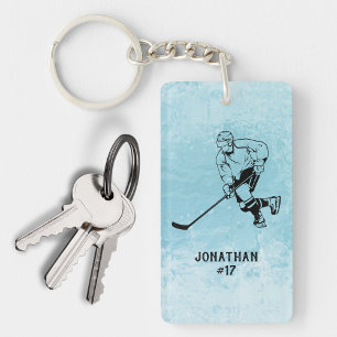 Ice Hockey Team Player Monogram