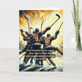 Ice Hockey Team Power Spela tillsammans Kort