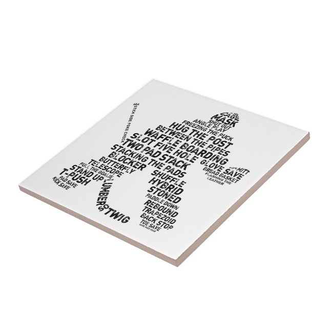 Ice Hockey Tile Kakelplatta (Sidan)