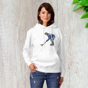 Ice Hockey Time Womens Hoodie T Shirt