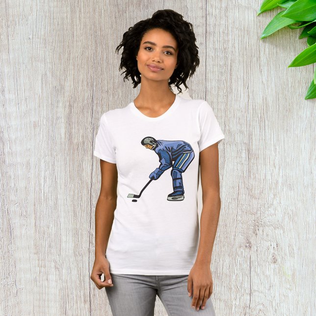 Ice Hockey Time Womens T-Shirt (Skapare uppladdad)