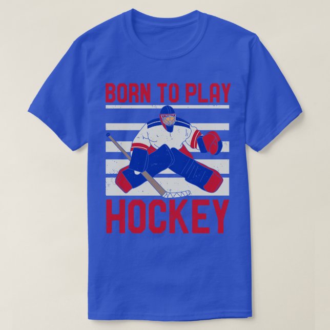 Ice Hockey Winter Sports 2 T Shirt (Design framsida)