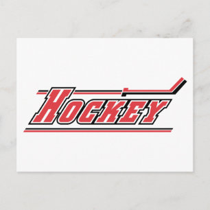 Ice Hockey Winter Sports Gifts Vykort