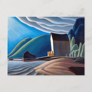 Ice House, Sjö Superior   Lawren Harris   Vykort