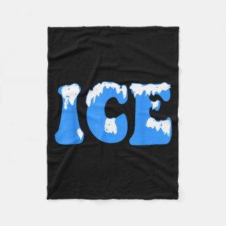 Ice Ice Baby Familj Roligt Halloween Kostym Par Fleecefilt