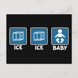 Ice Ice Baby Vykort