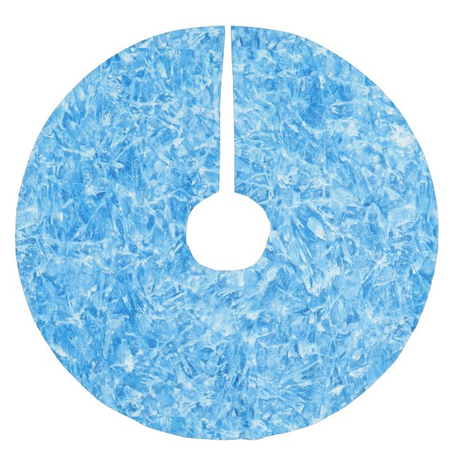 Ice Julgran Skirt Julgransmatta Borstad Polyester (Framsidan)