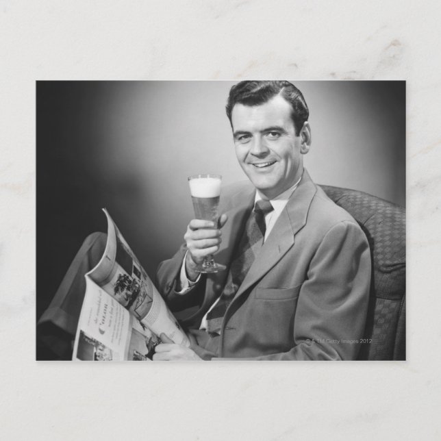 Ice Kall Beer Vykort (Framsida)