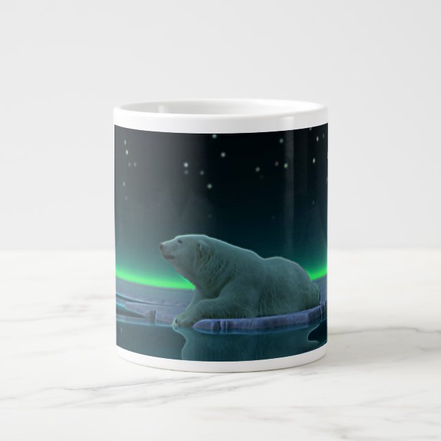 Ice Kant Polar Bear Jumbo Mugg (Framsidan)