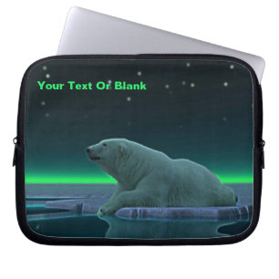 Ice Kant Polar Bear Laptop Fodral