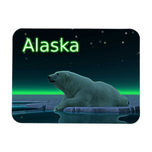 Ice Kant Polar Bear Magnet