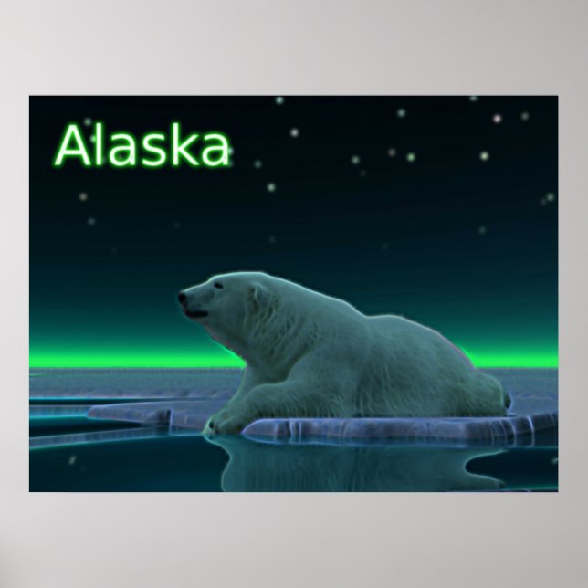 Ice Kant Polar Bear Poster (Framsidan)