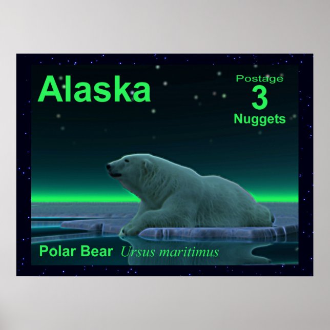 Ice Kant Polar Bear Poster (Framsidan)
