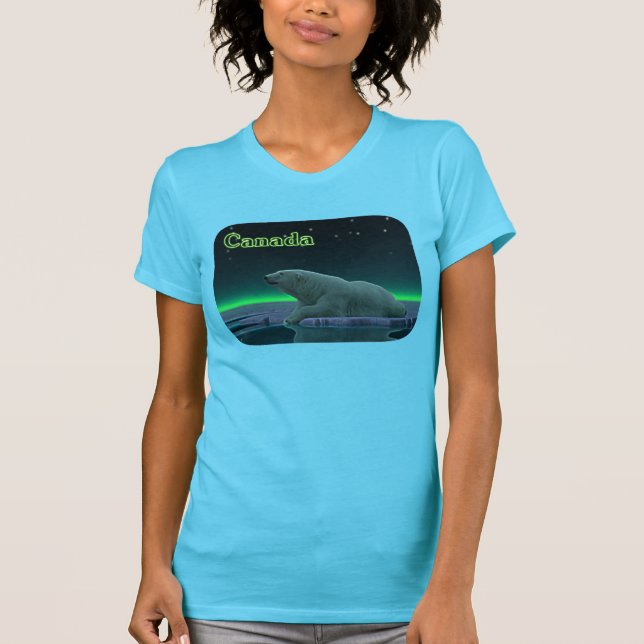 Ice Kant Polar Bear T Shirt (Framsida)