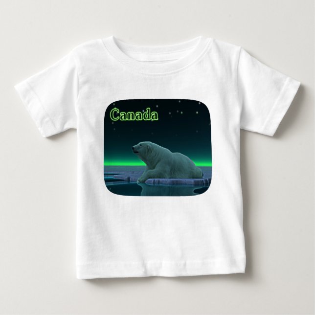 Ice Kant Polar Bear T Shirt (Framsida)