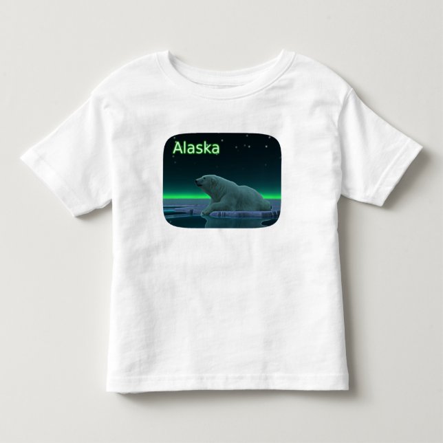 Ice Kant Polar Bear Tee Shirt (Framsida)