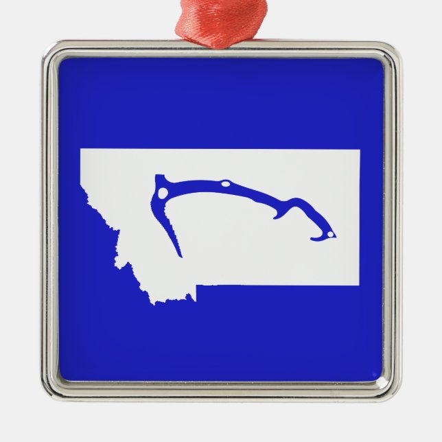 Ice klättb Montana Julgransprydnad Metall (Framsidan)