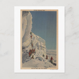 Ice Klibers in Rainier National Park, Washingto Vykort