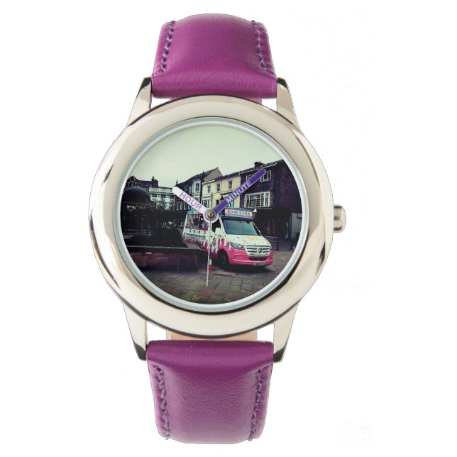 Ice kräm van armbandsur (Framsida)