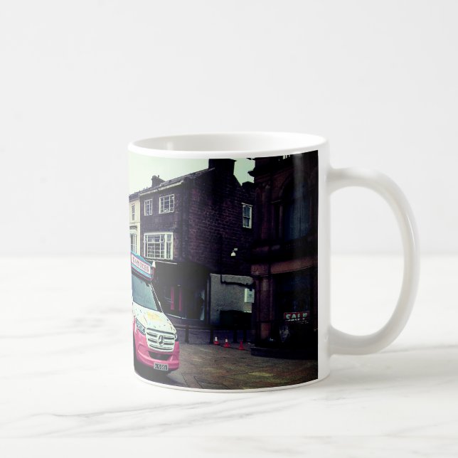 Ice kräm van kaffemugg (Höger)