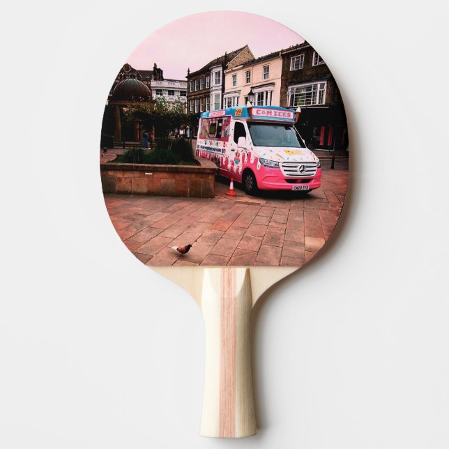 Ice kräm van pingisracket (Framsidan)