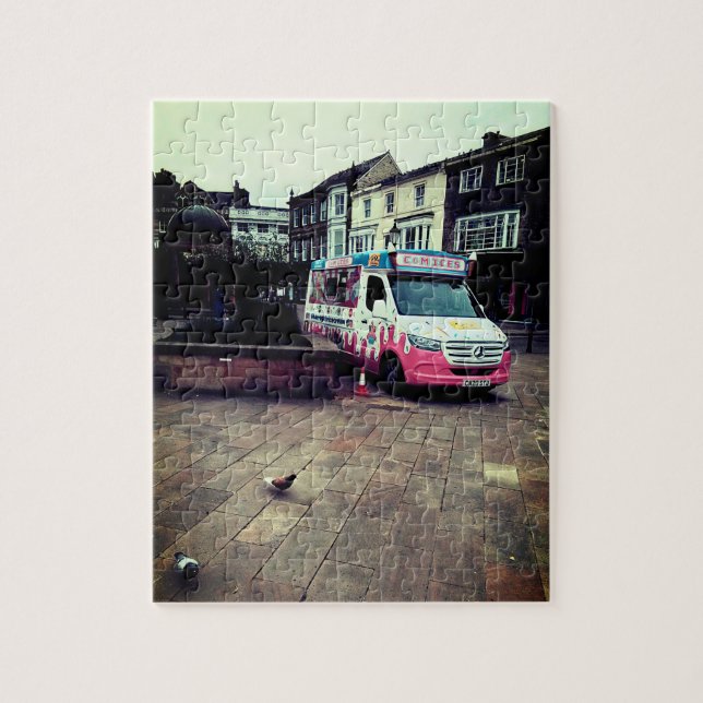 Ice kräm van pussel (Vertikal)