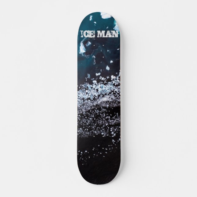 Ice Man Mini Skateboard Bräda 18,5 Cm (Framsida)