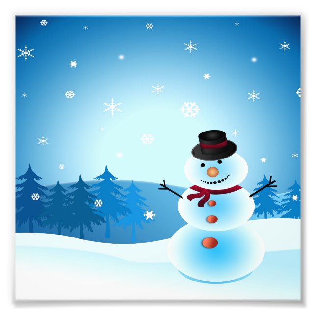 ICE MAN SAYS; GOD JUL FOTOTRYCK (Framsidan)