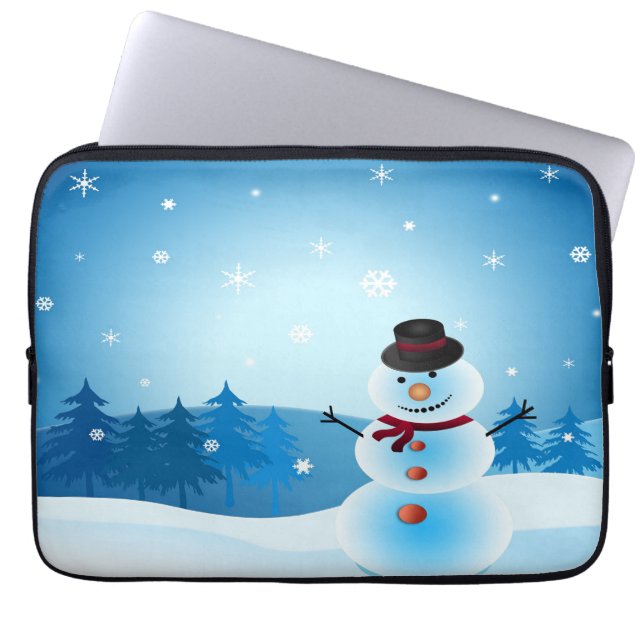 ICE MAN SAYS; GOD JUL LAPTOP FODRAL (Framsidan)