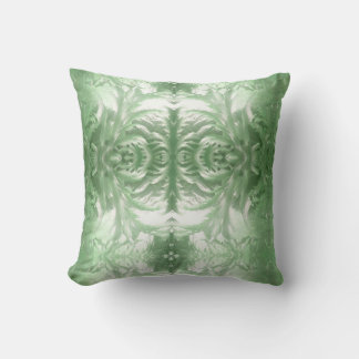 Ice mönster cushion grönt kudde