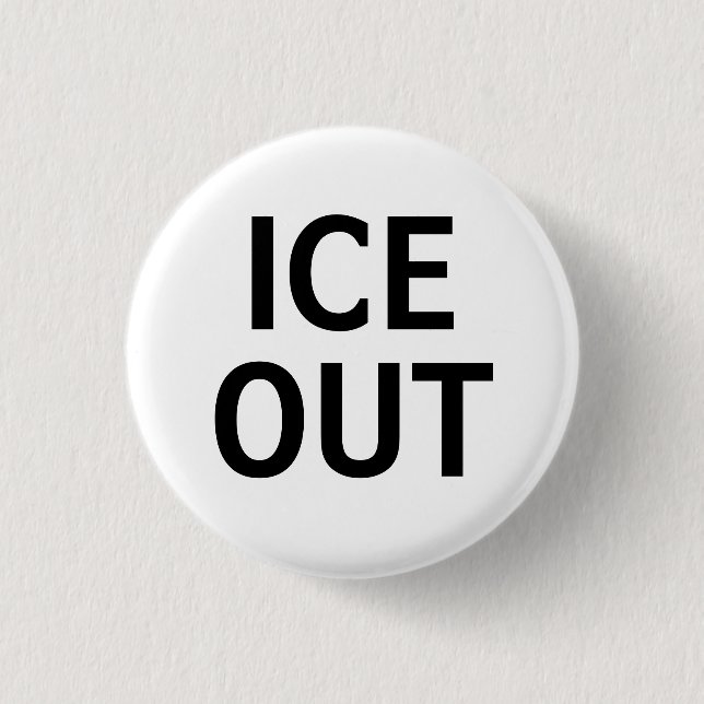 Ice Out Anti-Ice Button Pin Knapp (Framsida)