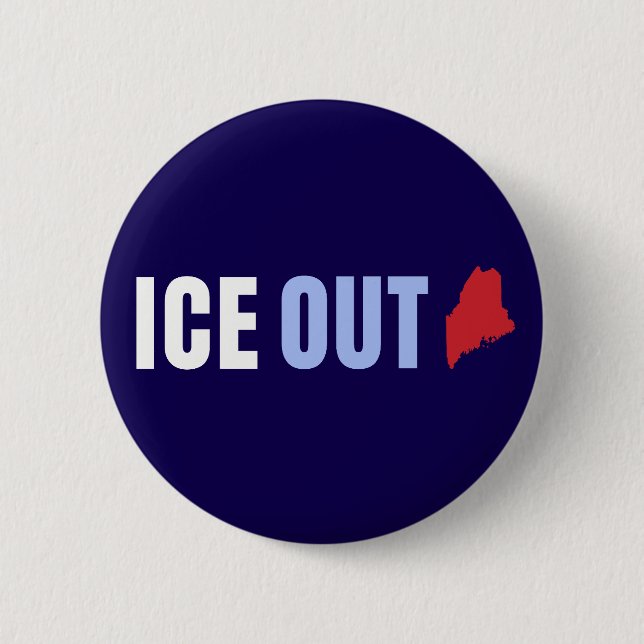 ICE OUT Maine Anti Trump Knapp (Framsida)