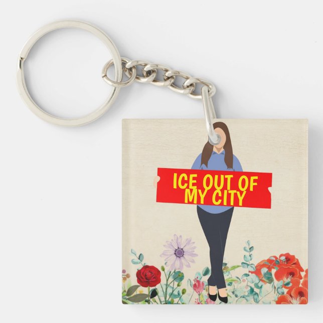 Ice Out of My City Keychain (Framsidan)