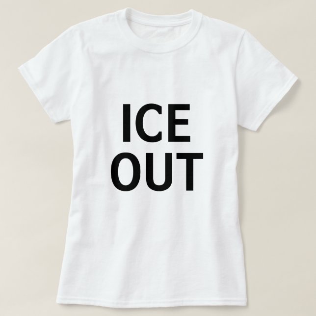Ice Out T Shirt (Design framsida)