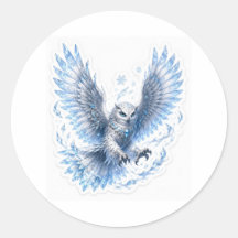 Ice Owl Sticker