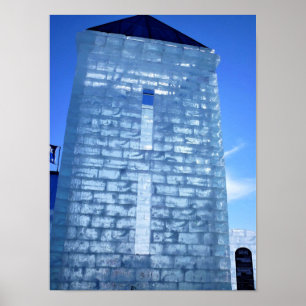 Ice Palace i Carnaval de Quebec, Kanada Poster