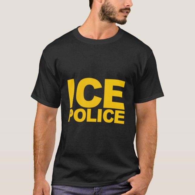 Ice Polisen T Shirt (Framsida)