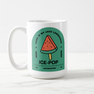 Ice Pop Food är mitt Kärlek-språk Kaffemugg