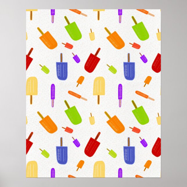 Ice Pops och Sprinkles poster (Framsidan)