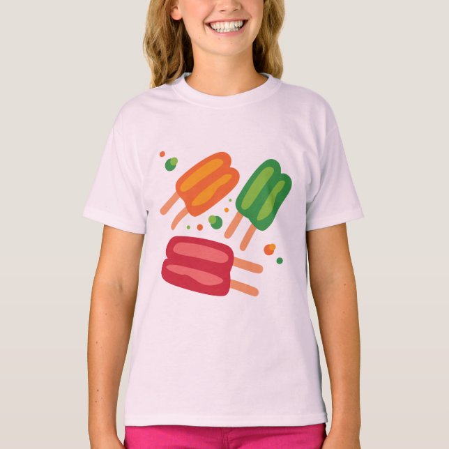 Ice Pops T-Shirt (Framsida)