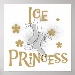 Ice Princess T-shirts och presenter Poster