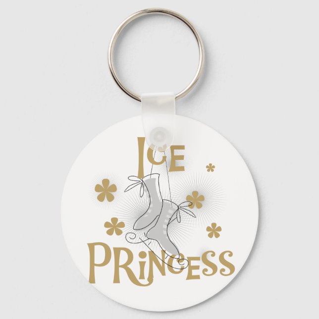 Ice Princess Tshirts och Gifts Nyckelring (Framsida)