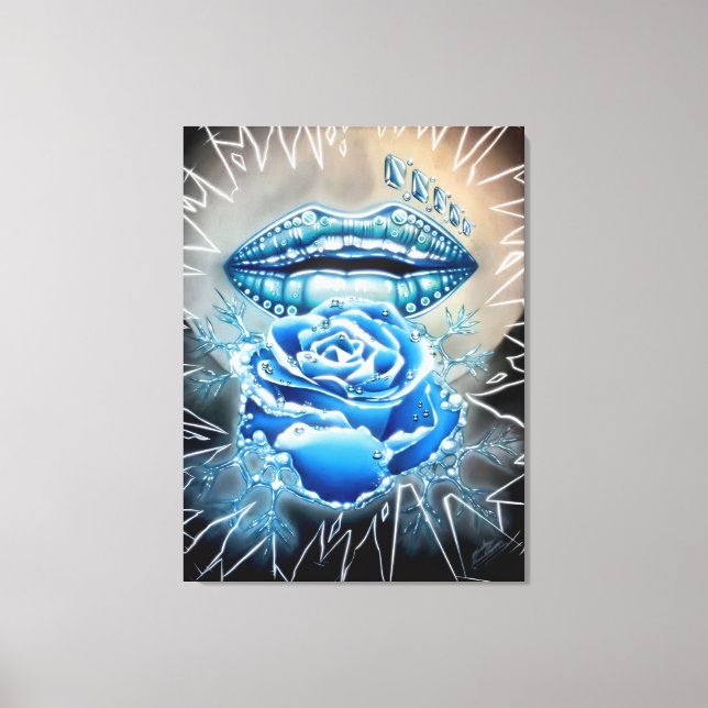 "Ice Queen" Canvastryck (Framsida)