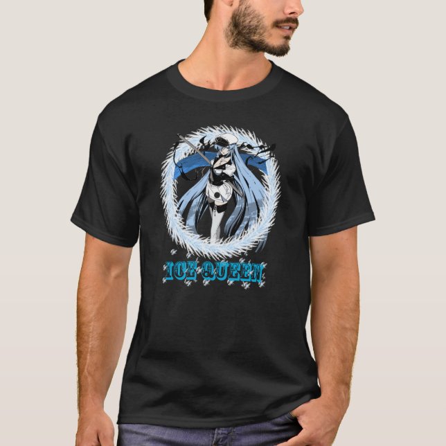 Ice Queen "Esdeath" från Akame ga Döda T Shirt (Framsida)