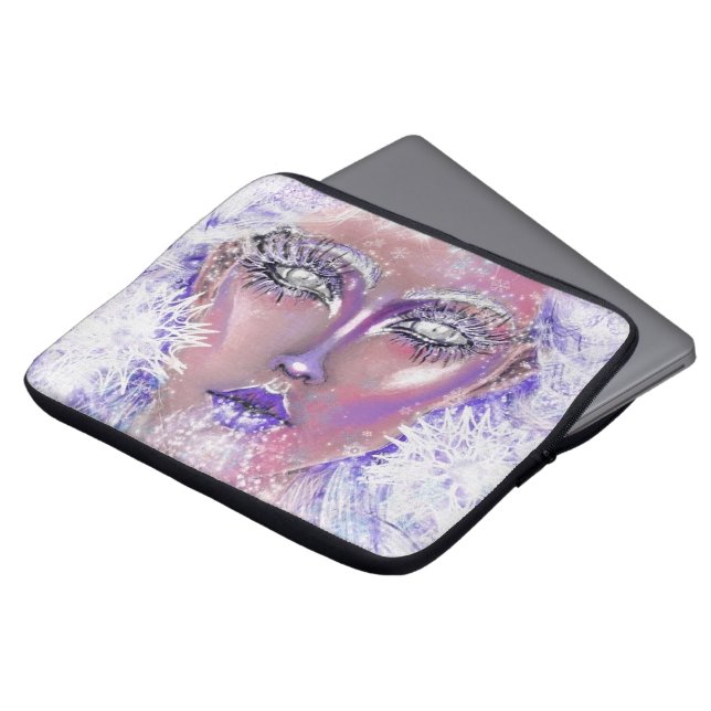 Ice Queen Laptop Fodral (Framsida topp)