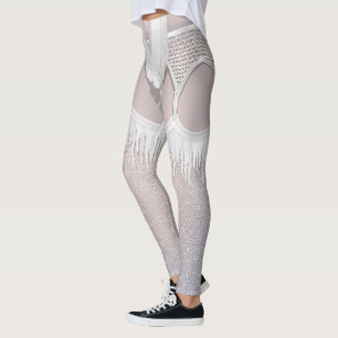 Ice Queen Leggings Den berömda juldräkten Byxor