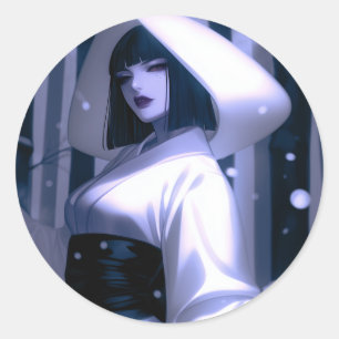 Ice Queen Runt Klistermärke