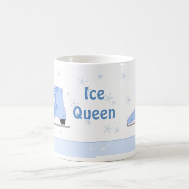 Ice Queen Skating Design Kaffemugg (Center)